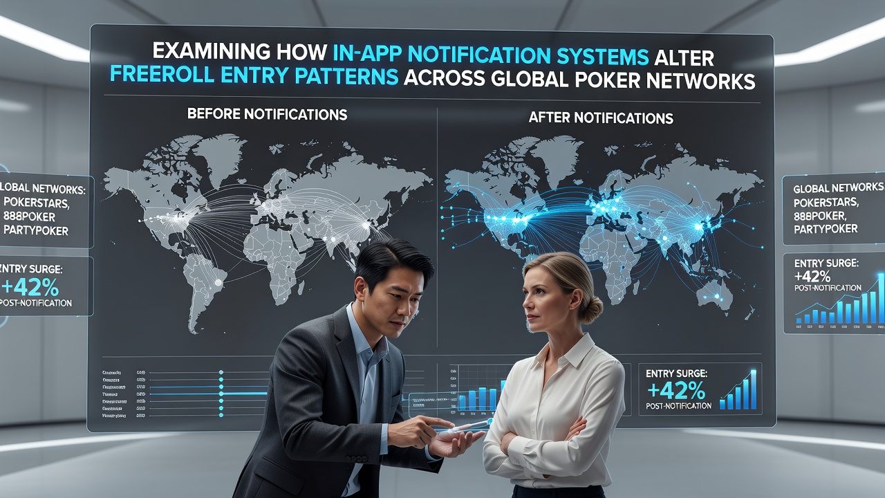 Notification Systems Drive Shifts in Freeroll Entry Timing Across International Poker Platforms