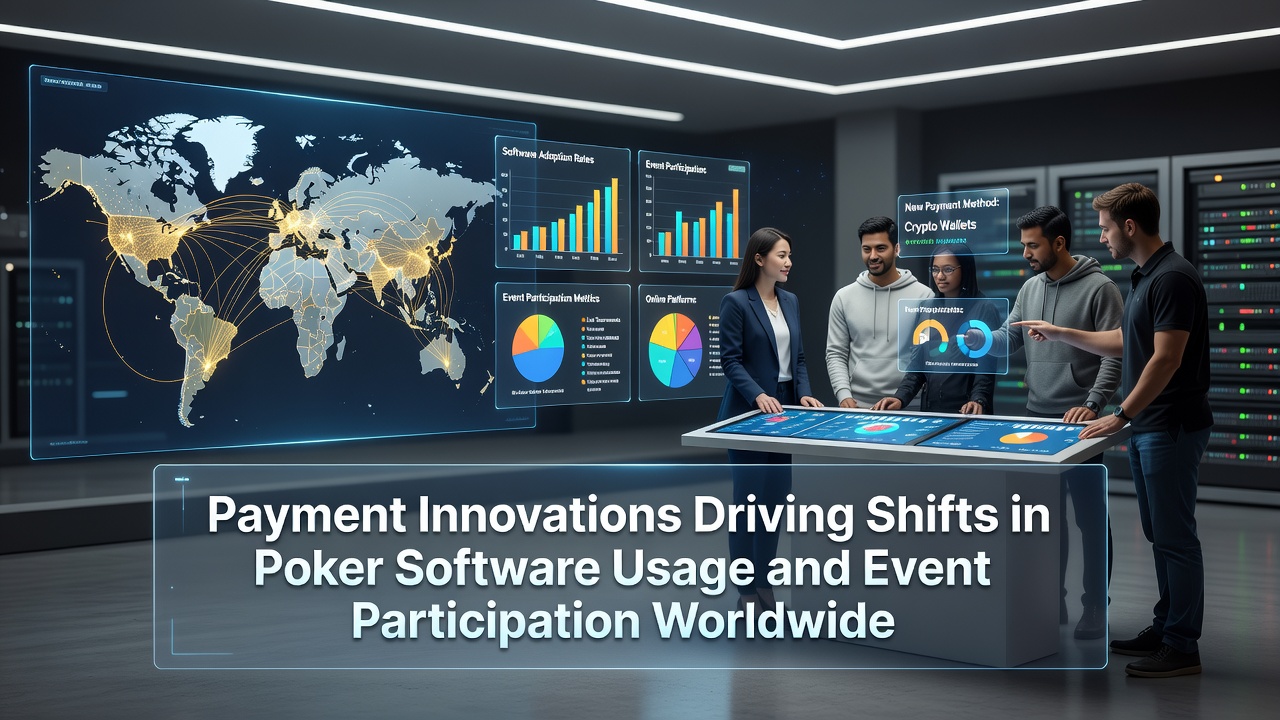 Payment innovations influencing poker software and event participation worldwide