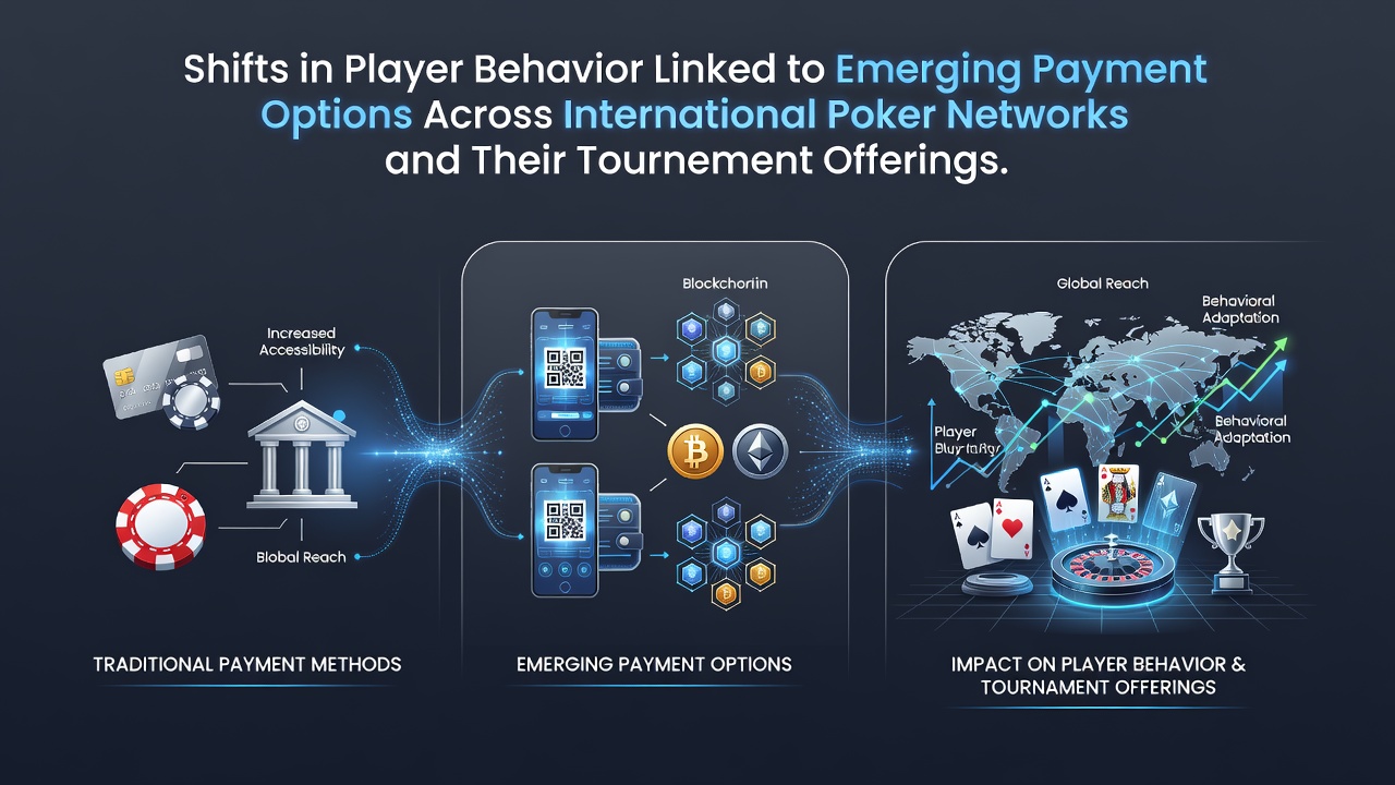 Players engaging with mobile poker apps using various digital payment methods during international tournament sessions